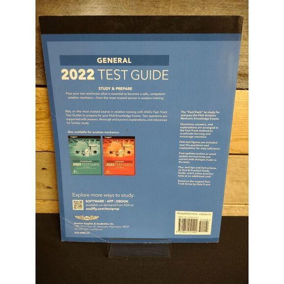 ASA General 2022 Test Guide Study & Prepare ISBN # 9781644251492 - Picture 2 of 2
